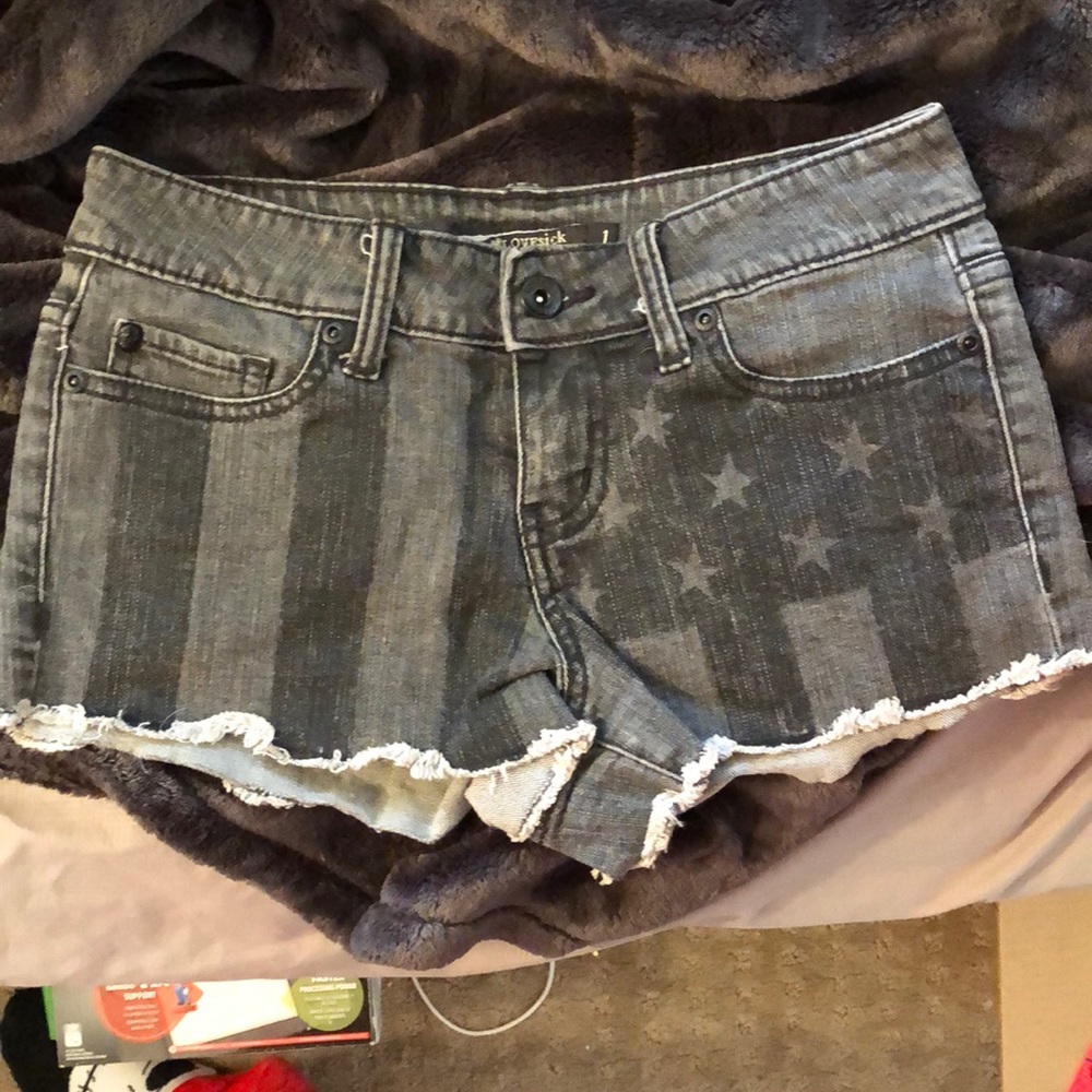 American flag shorts
